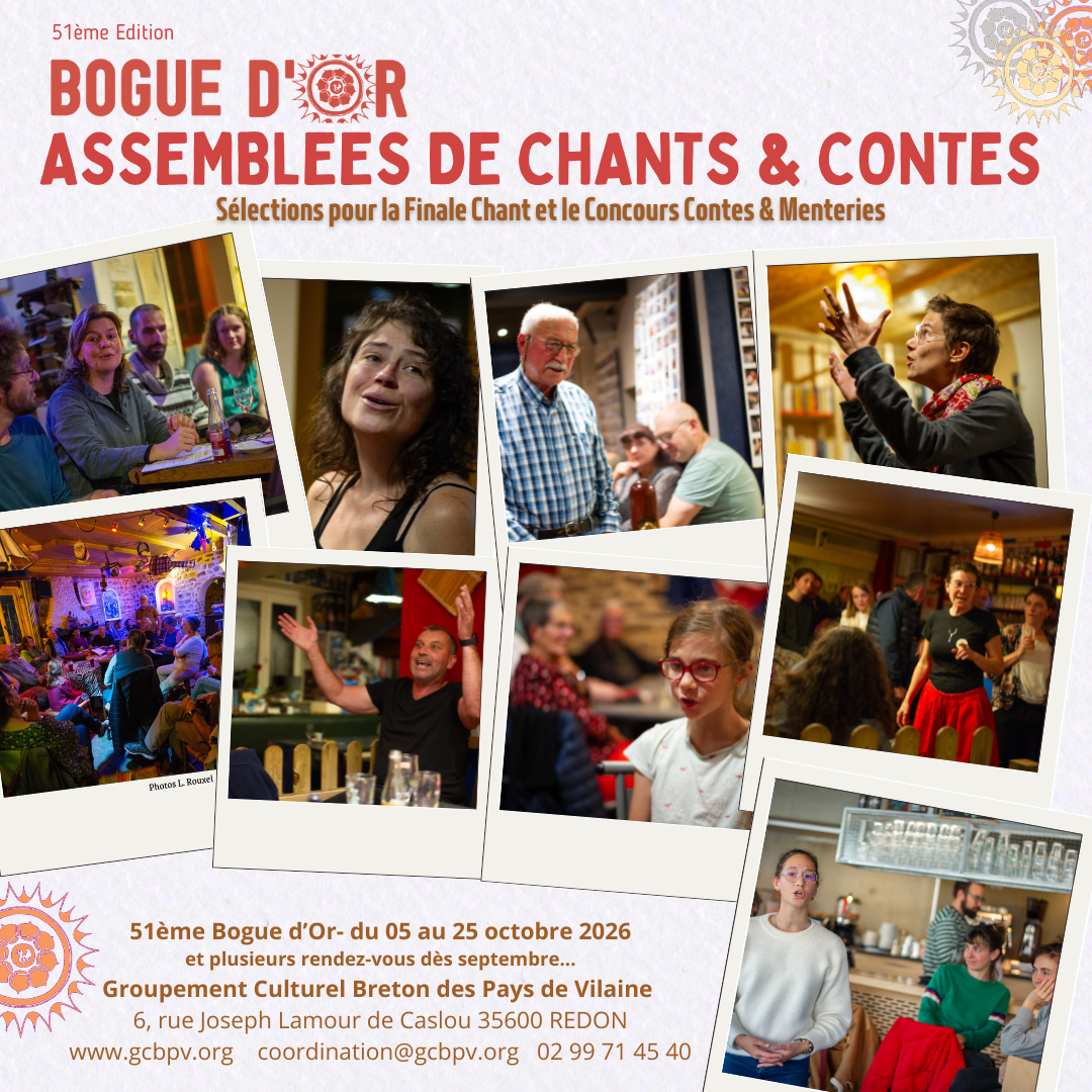 Assemblées de chants et Contes - Bogue 2026