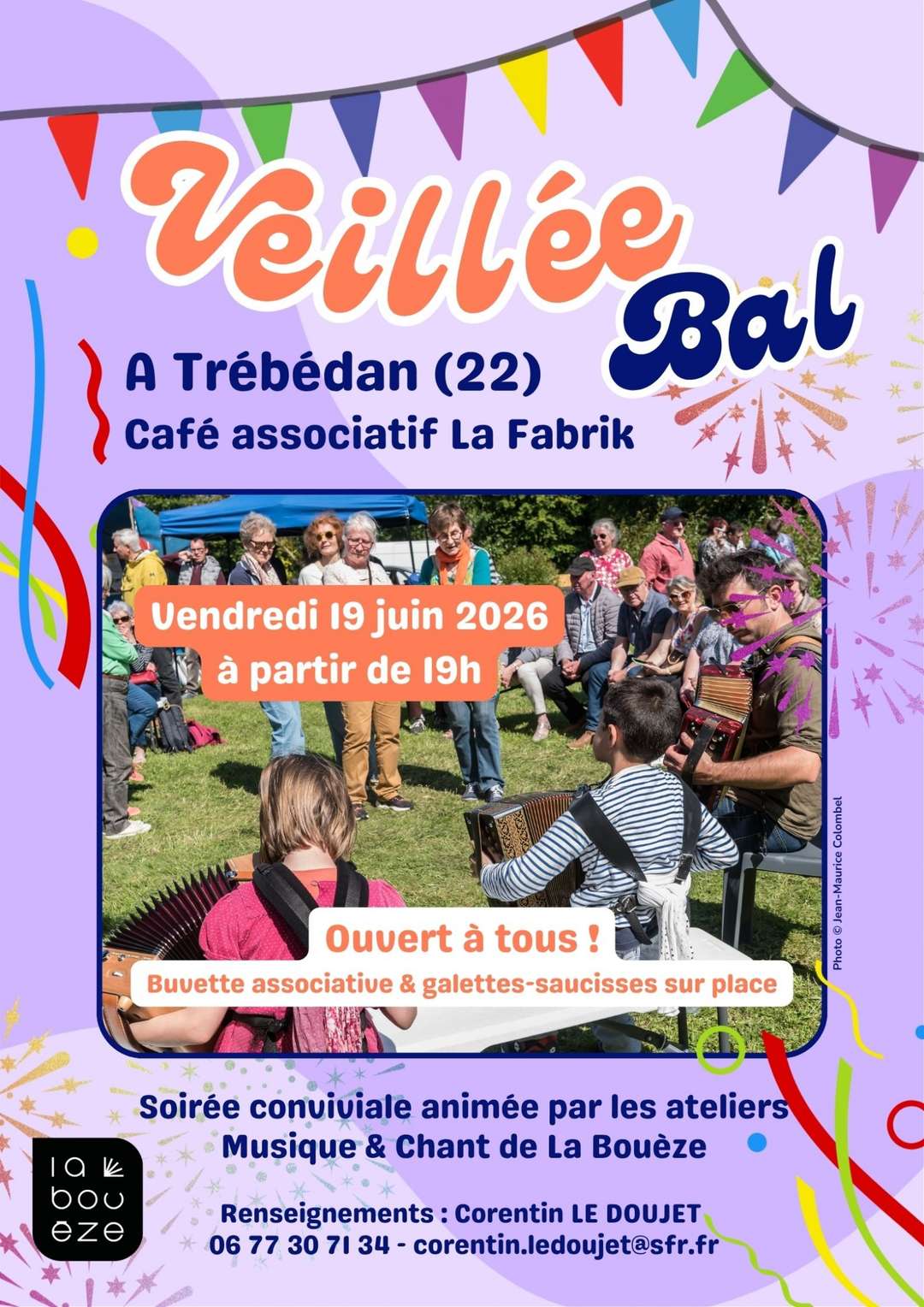 Veillée-bal des ateliers de La Bouèze