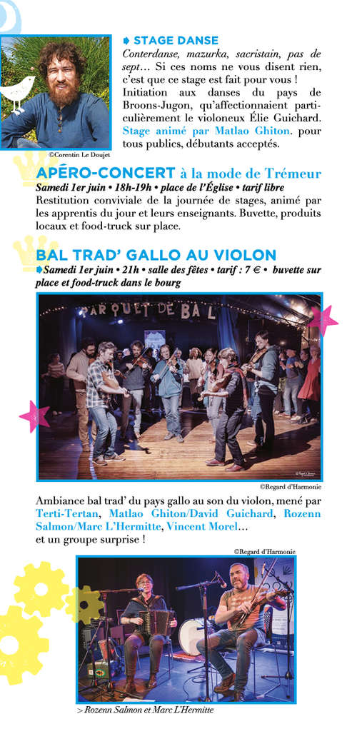 Fête du violon populaire en pays Gallo - Du 31 mai au 2 juin 2024